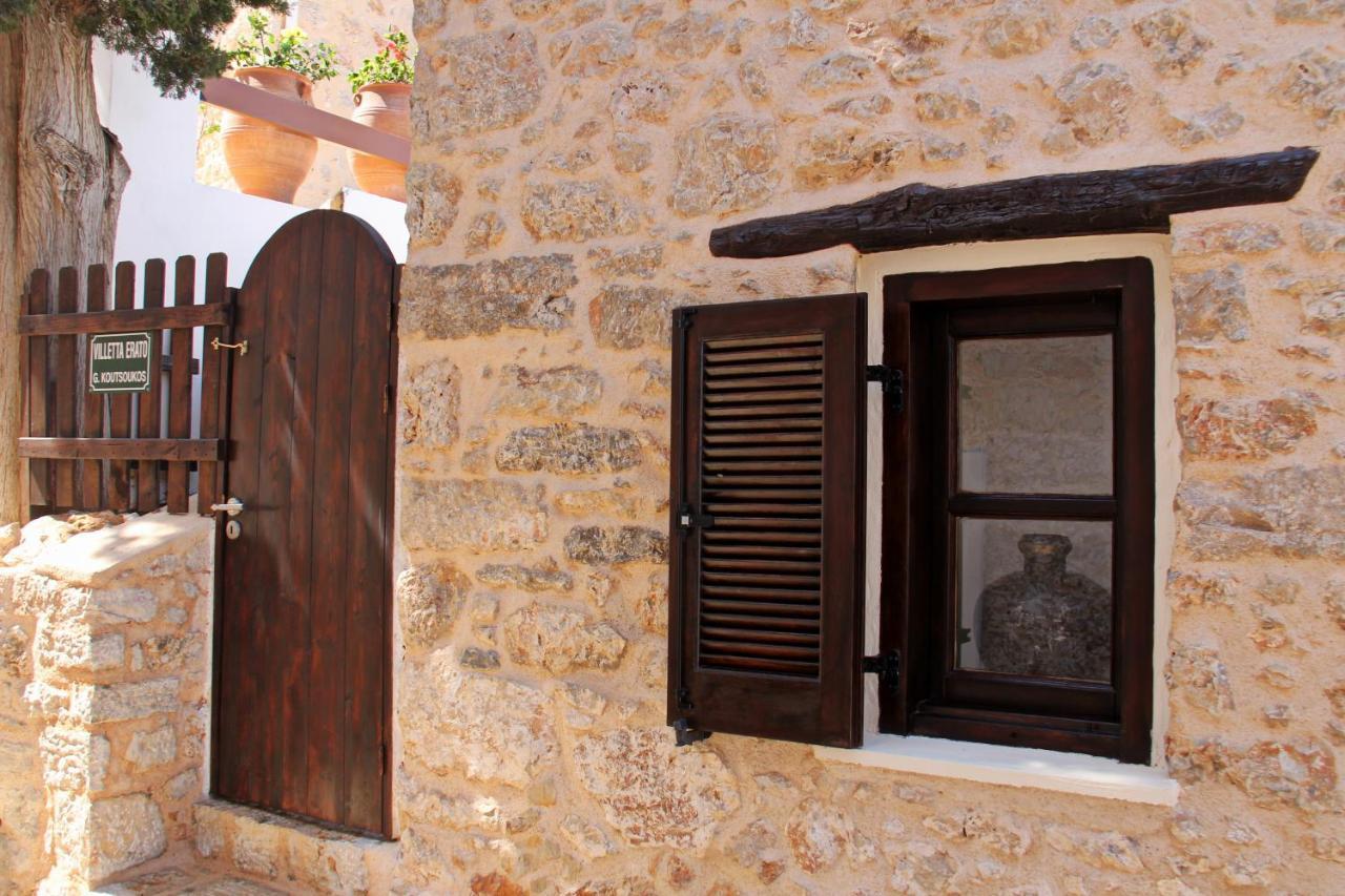Villetta Erato-Picturesque Studio Chalki Town Dış mekan fotoğraf